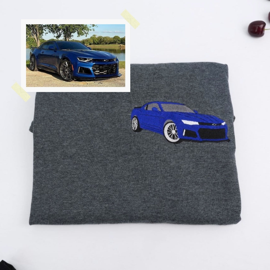 Personalized JDM Car Embroidered Tee - Sports Automotive Enthusiast Gift