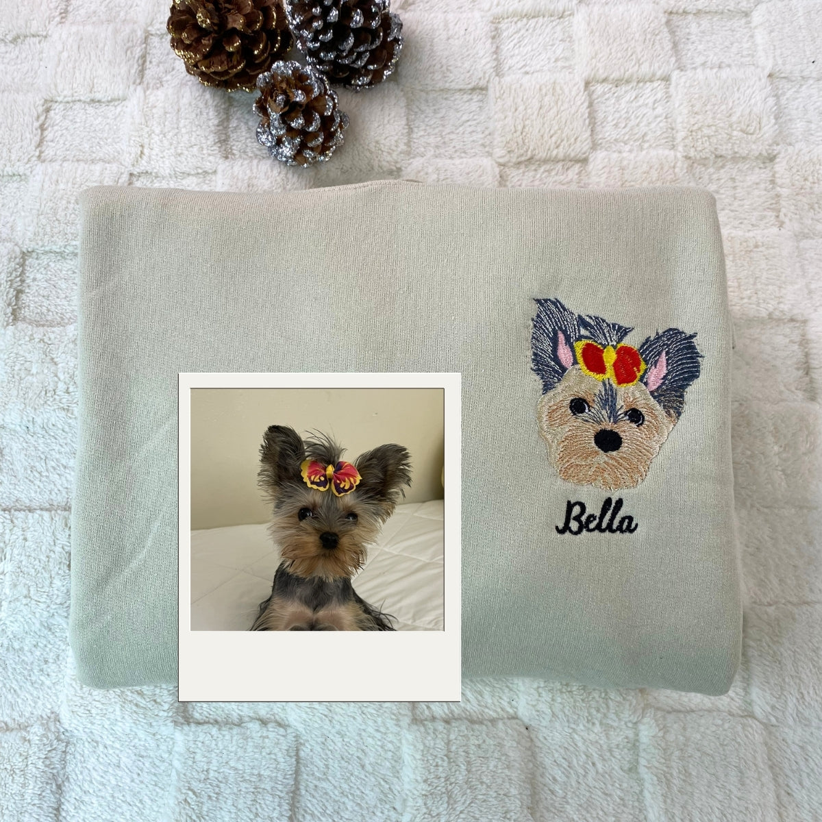 Embroidered Dog Lover Hoodie - Personalized Pet Mom Sweatshirt Gift